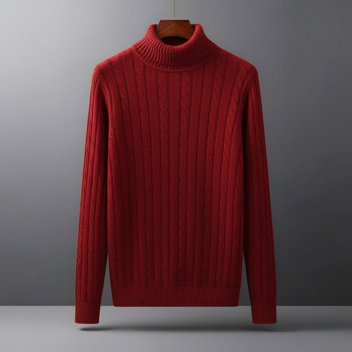 Alden Cable Turtleneck