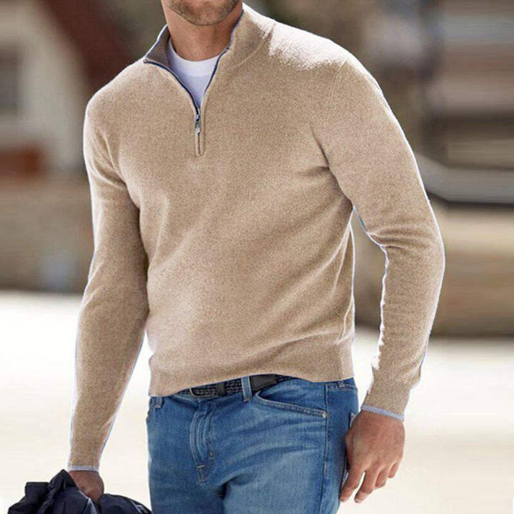 Mason | Premium Zip-Neck Pullover