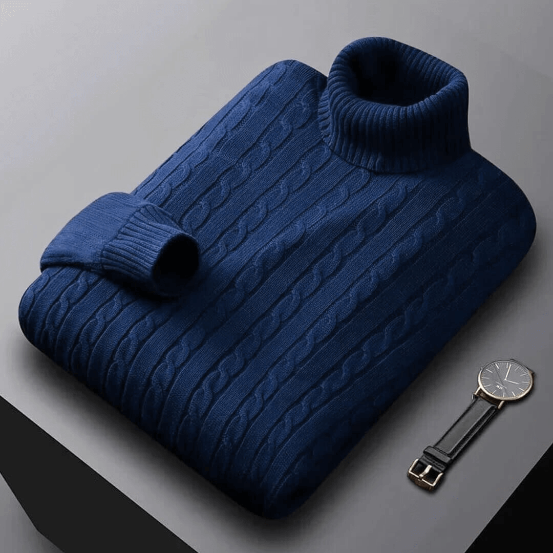 Alden Cable Turtleneck