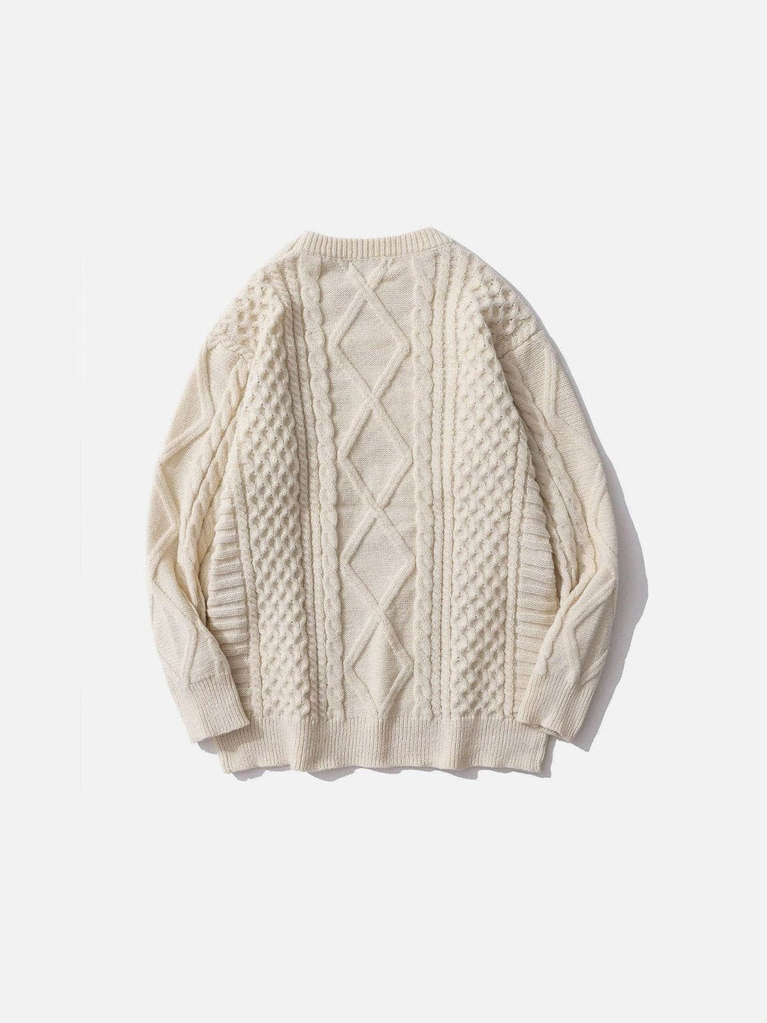 Retro 90s Cable Knit Sweater