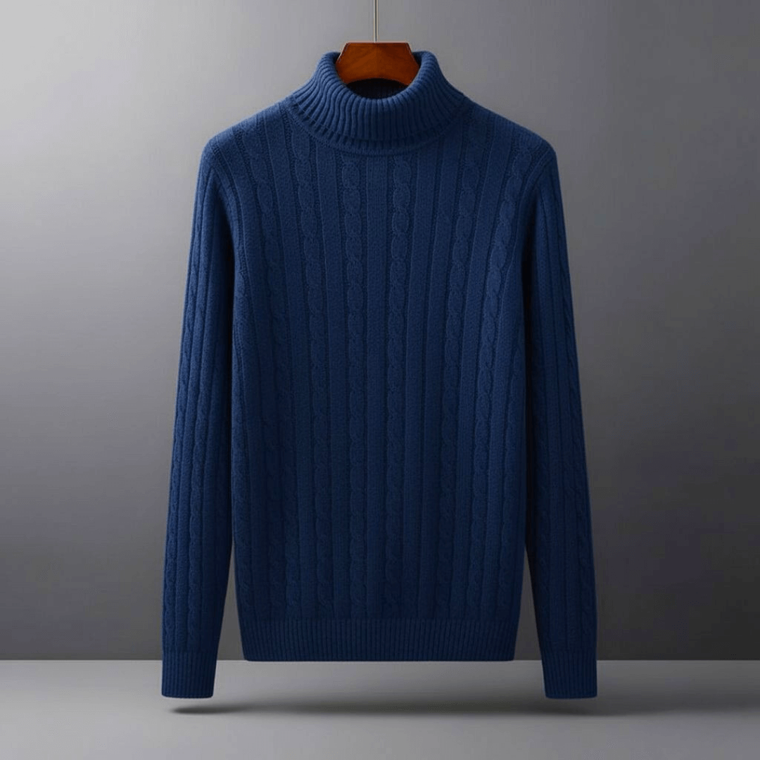 Alden Cable Turtleneck