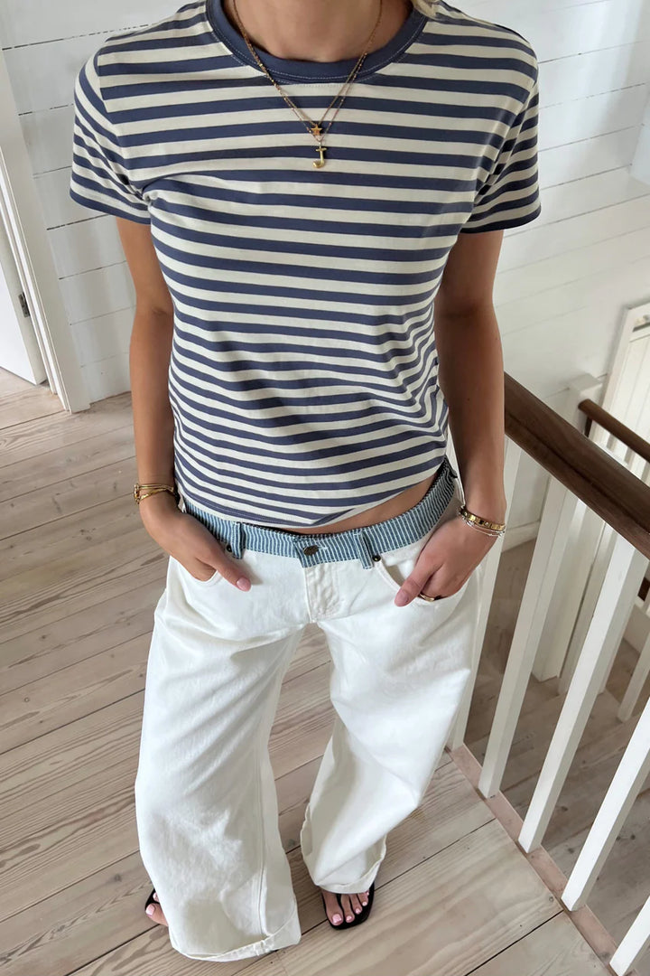 Jodie Contrast Jeans