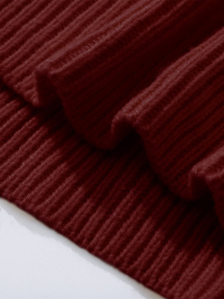 Retro 90s Cable Knit Sweater