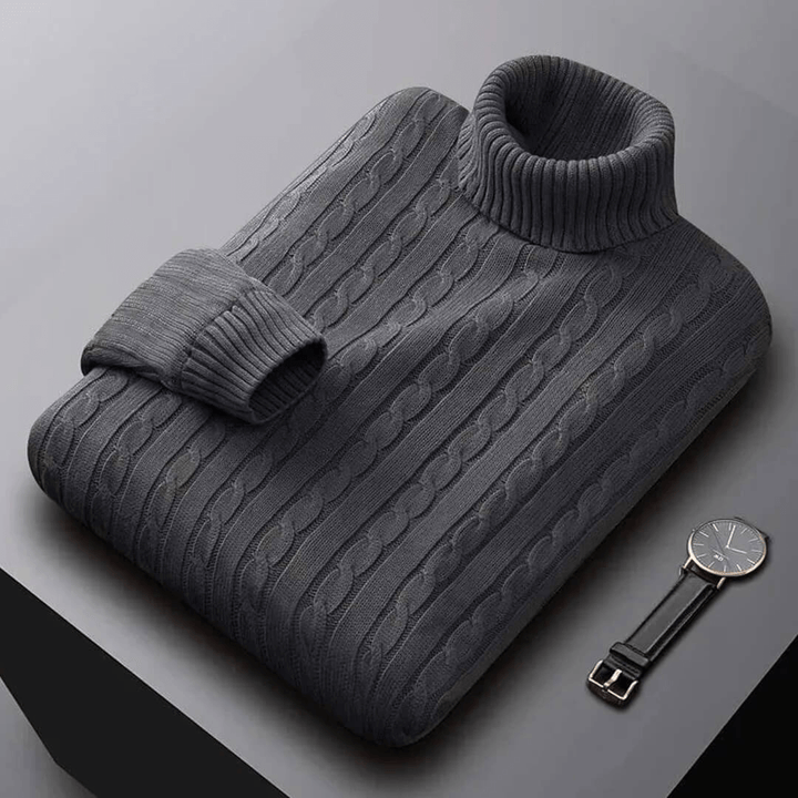 Alden Cable Turtleneck