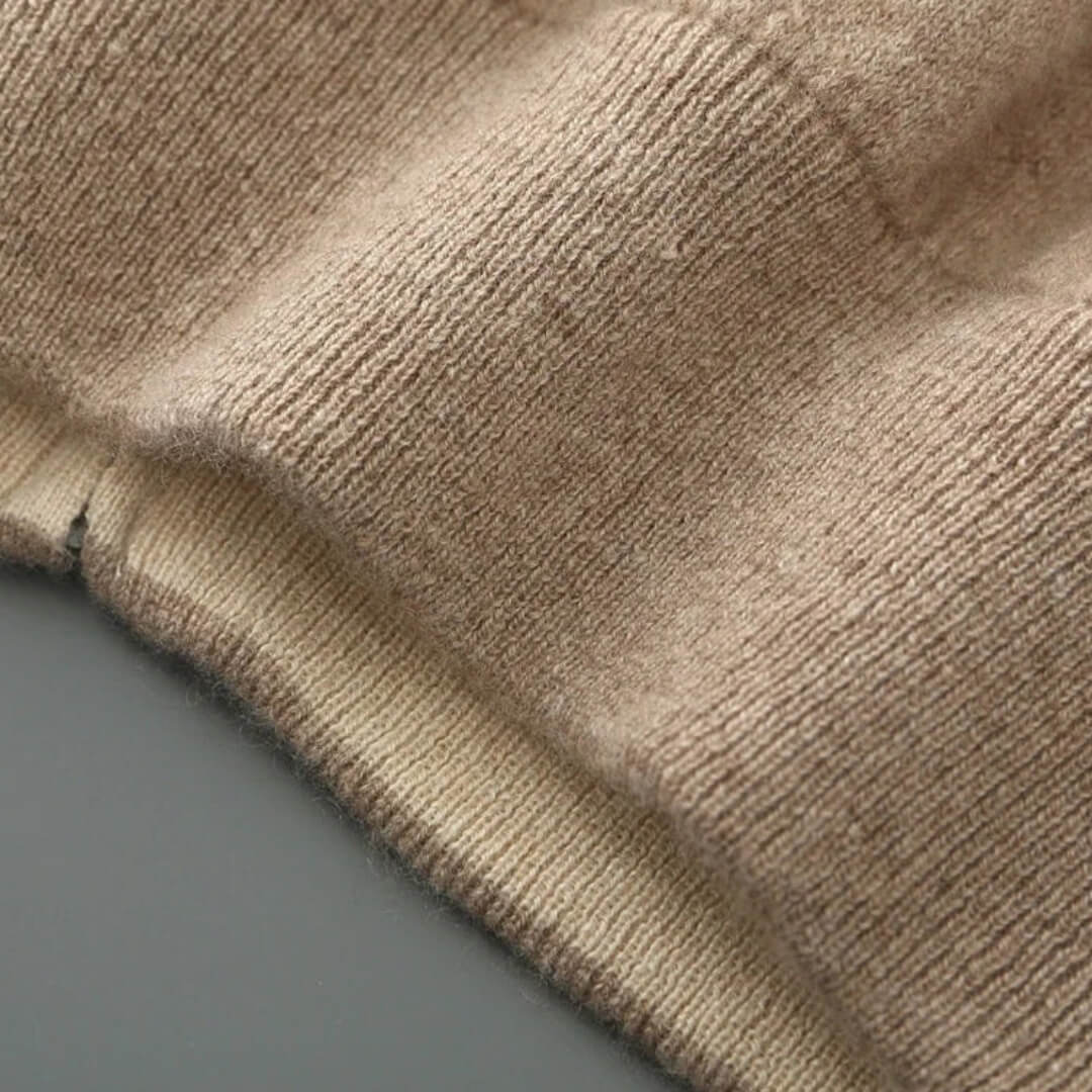 Leonardo Cashmere Zip Cardigan
