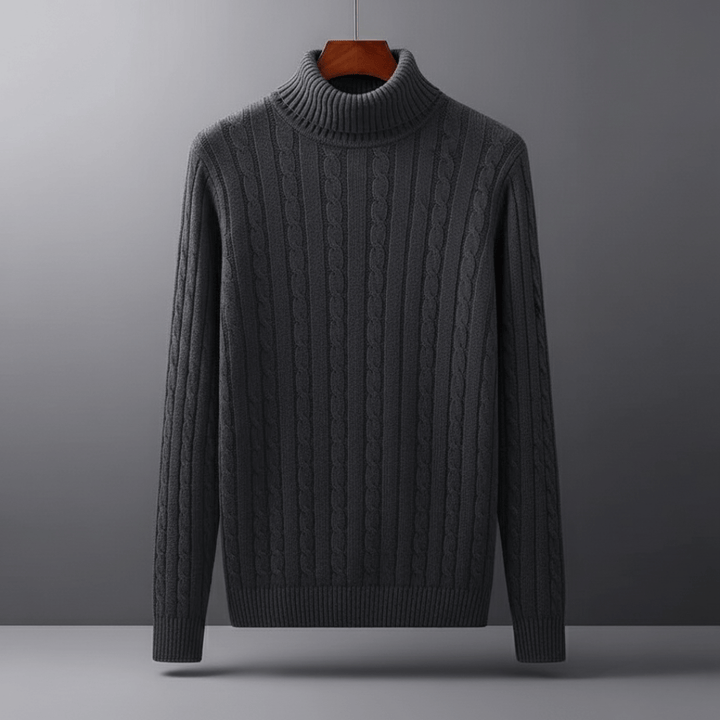 Alden Cable Turtleneck