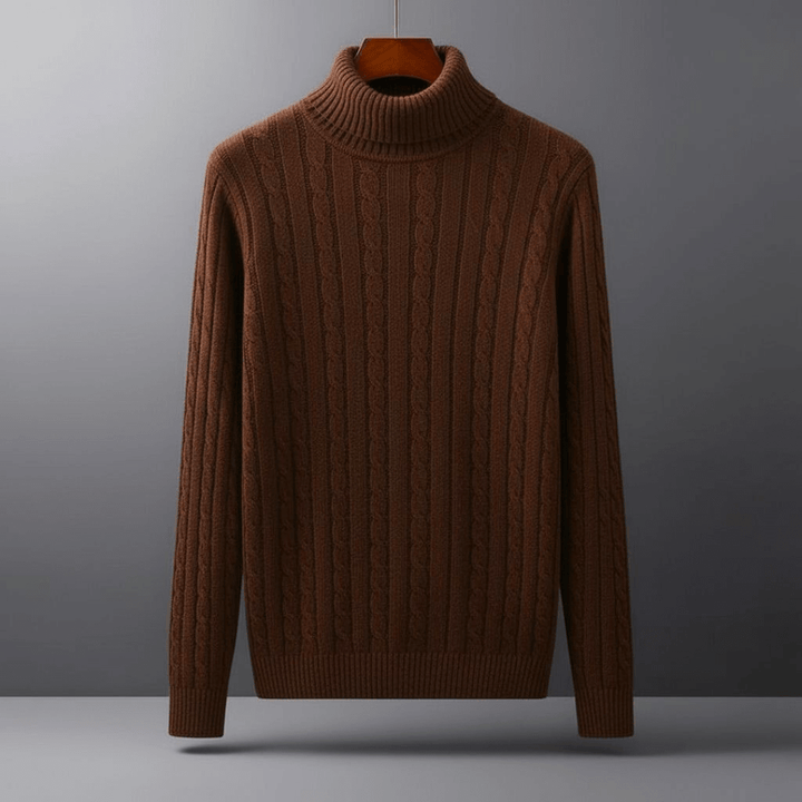 Alden Cable Turtleneck