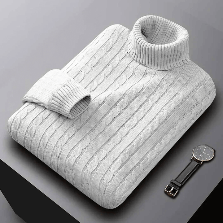 Alden Cable Turtleneck
