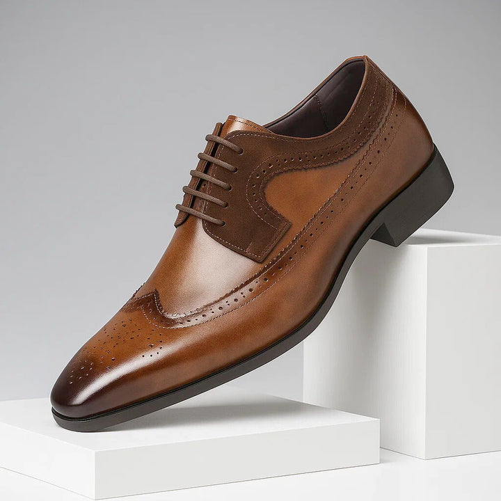 MARCO SANTINO LEATHER LOAFERS