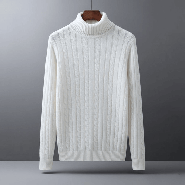 Alden Cable Turtleneck