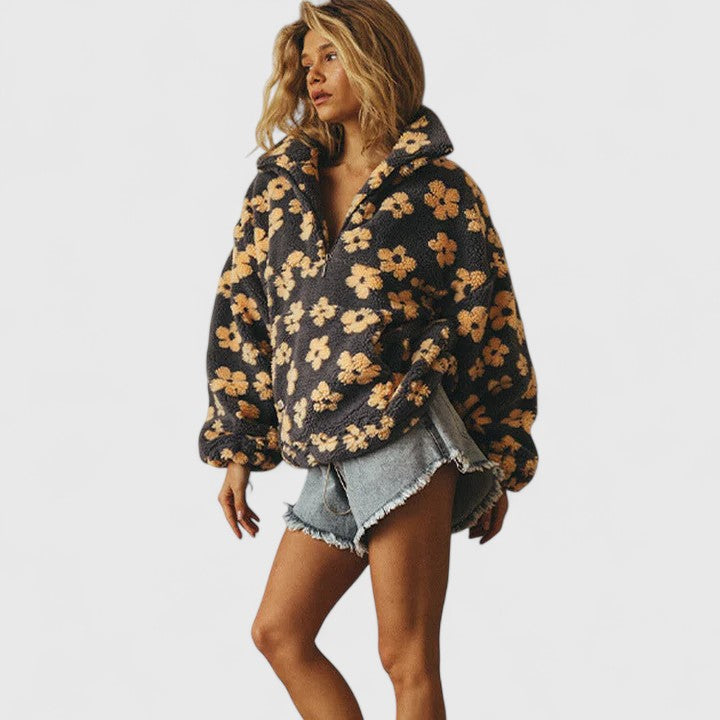 Serafine Floral Sweater