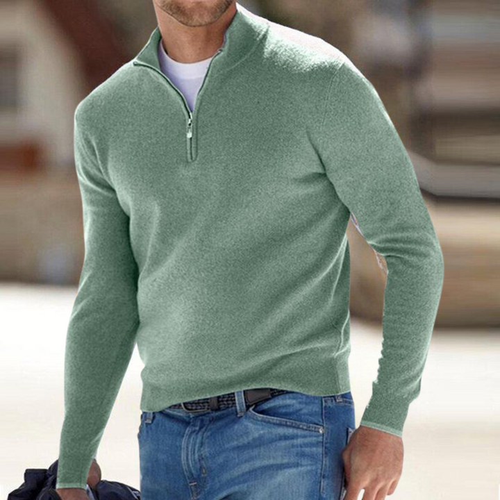 Mason | Premium Zip-Neck Pullover