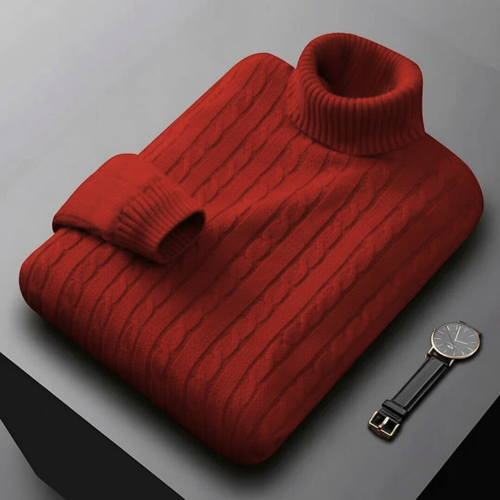 Alden Cable Turtleneck