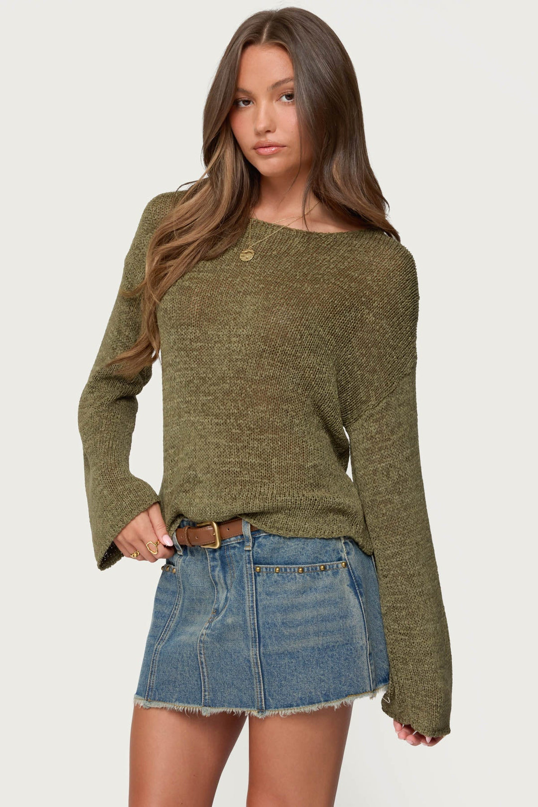 Sage Knit Relax Sweater