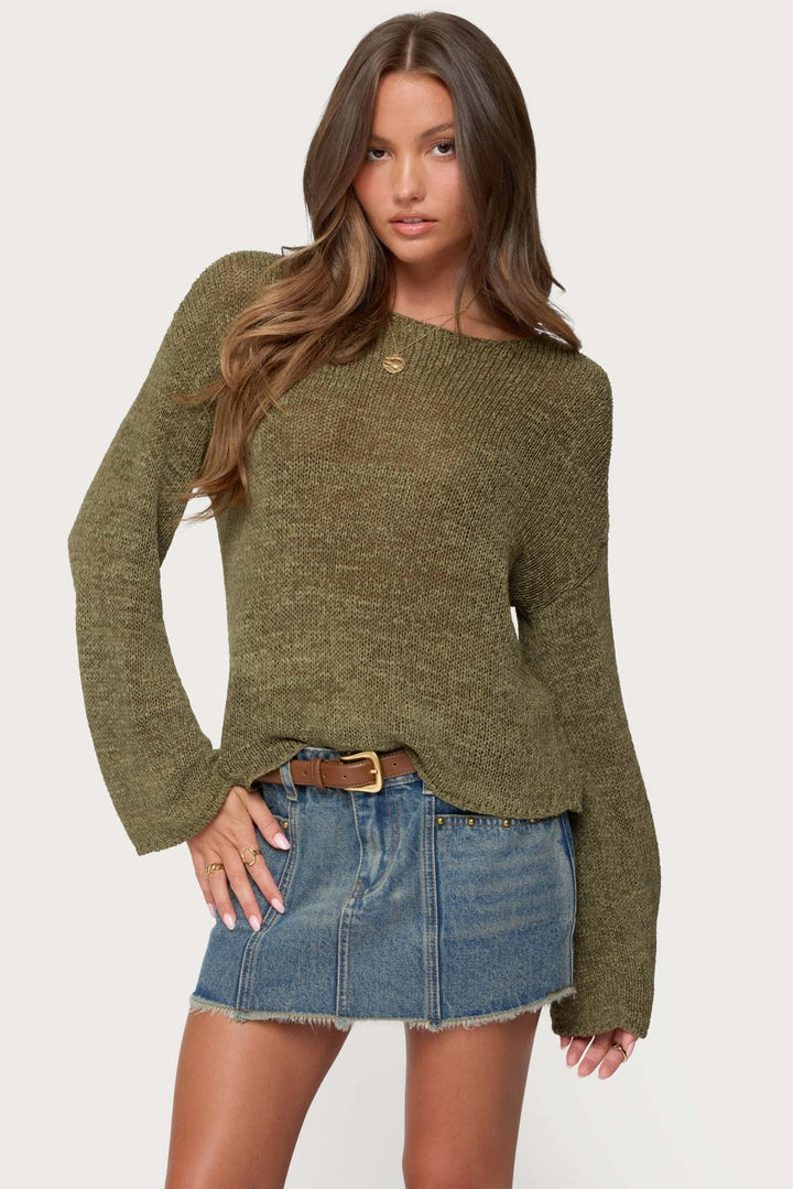 Sage Knit Relax Sweater
