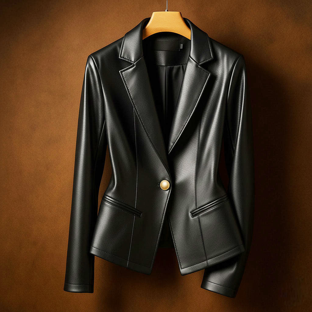 Varese Leather Blazer