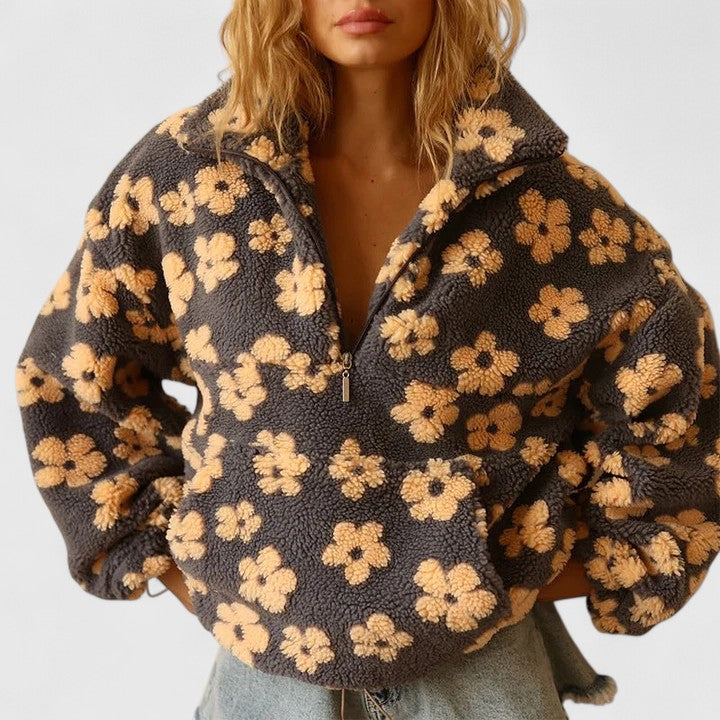 Serafine Floral Sweater