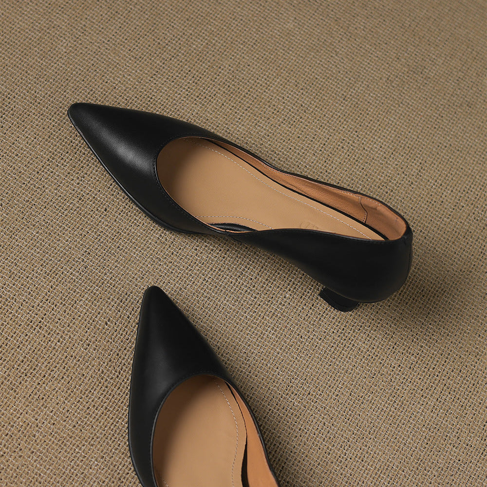 Marien Genuine Leather Heels