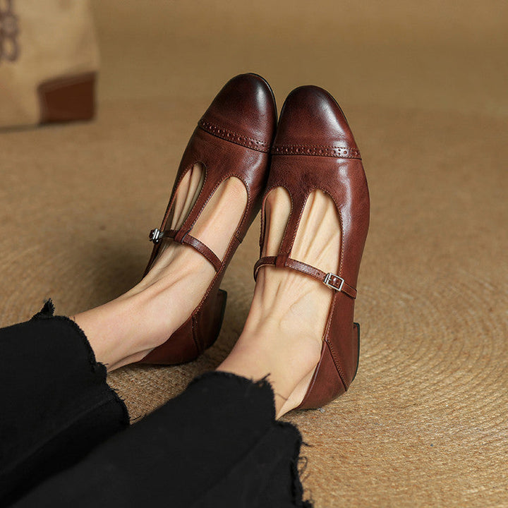 Graneth Classic Leather Flats