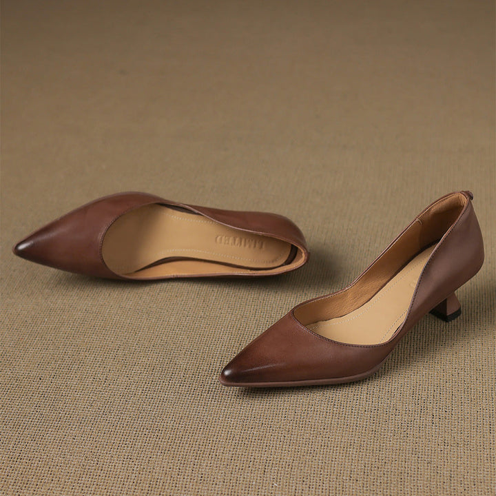 Marien Genuine Leather Heels