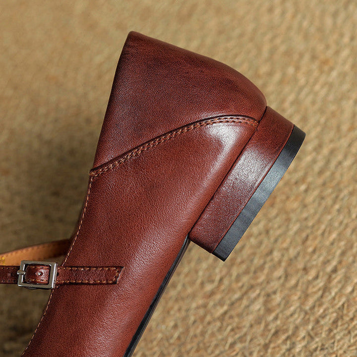 Graneth Classic Leather Flats