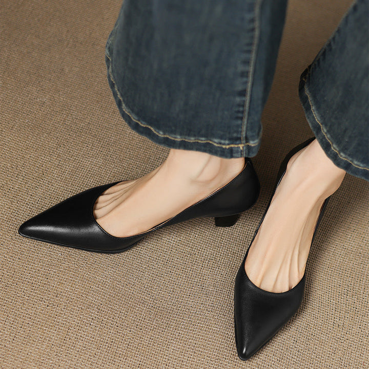 Marien Genuine Leather Heels