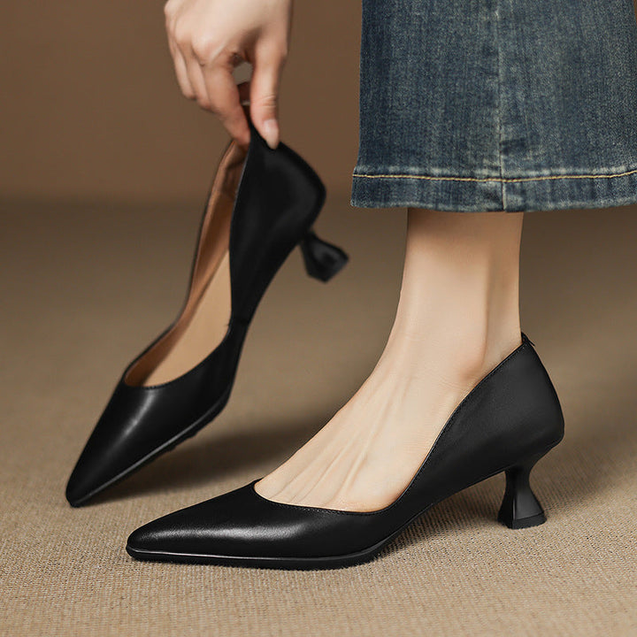 Marien Genuine Leather Heels