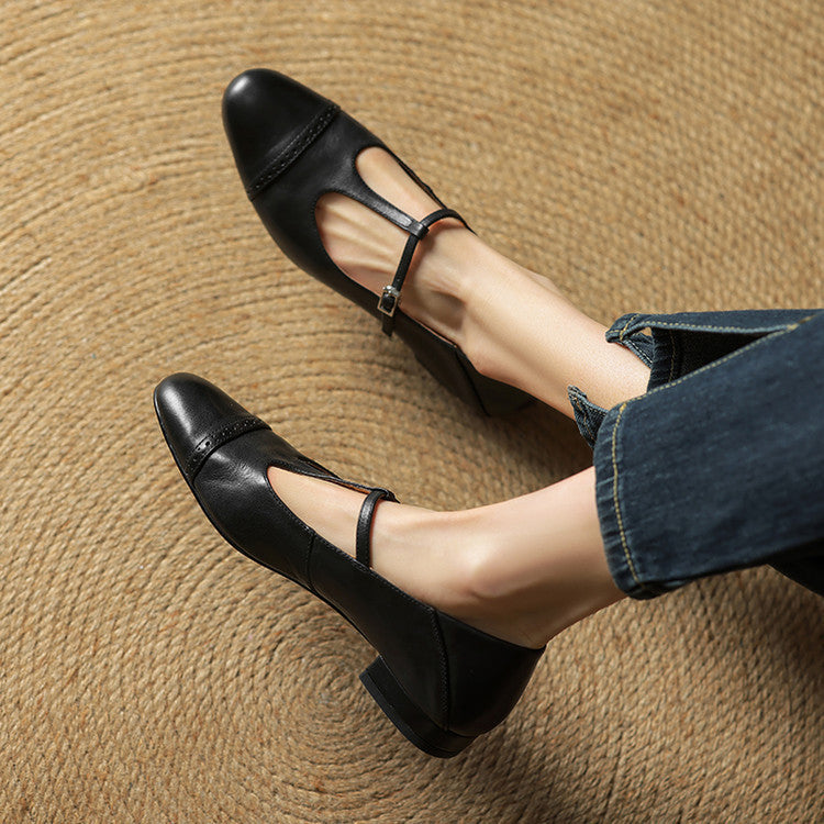 Graneth Classic Leather Flats