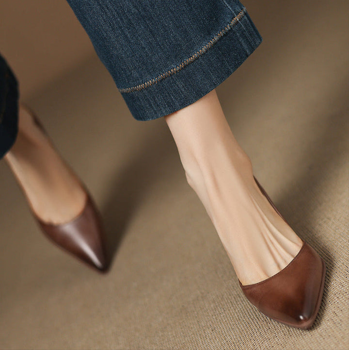 Marien Genuine Leather Heels