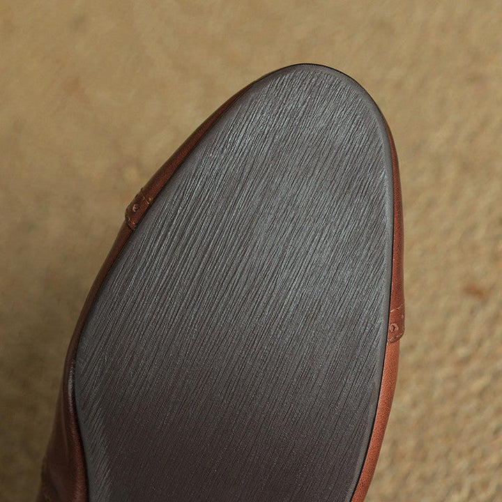 Graneth Classic Leather Flats