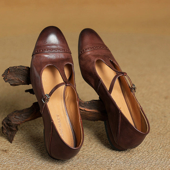Graneth Classic Leather Flats