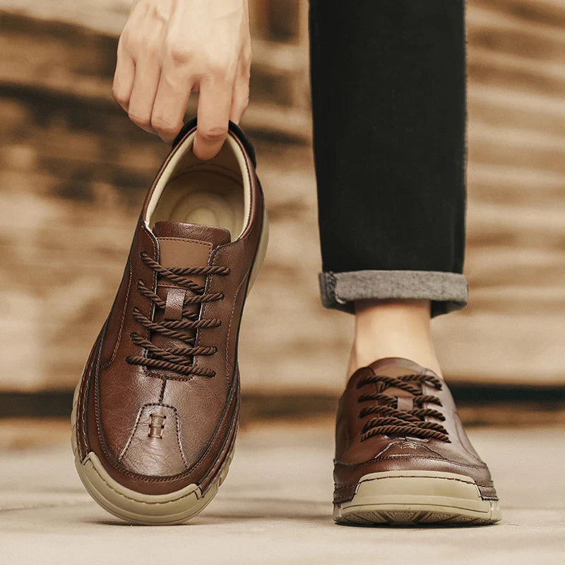 IRONCLAD LEATHER SNEAKERS