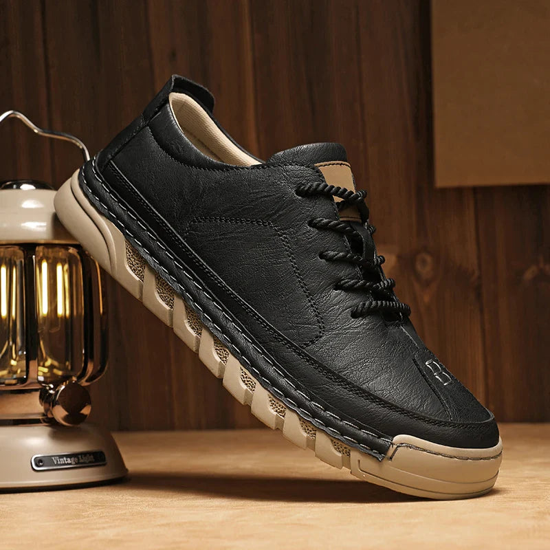 IRONCLAD LEATHER SNEAKERS