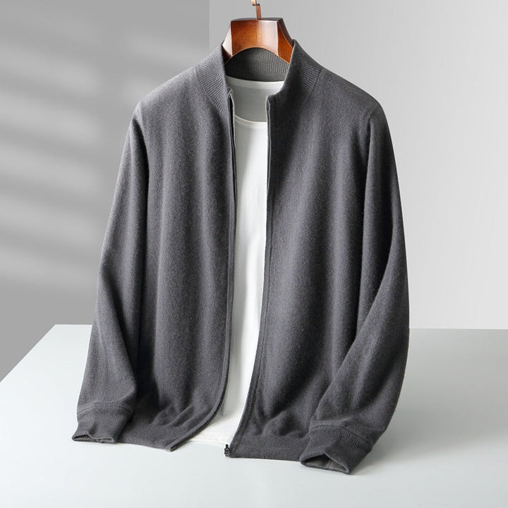 Palerno Cashmere Zip Cardigan