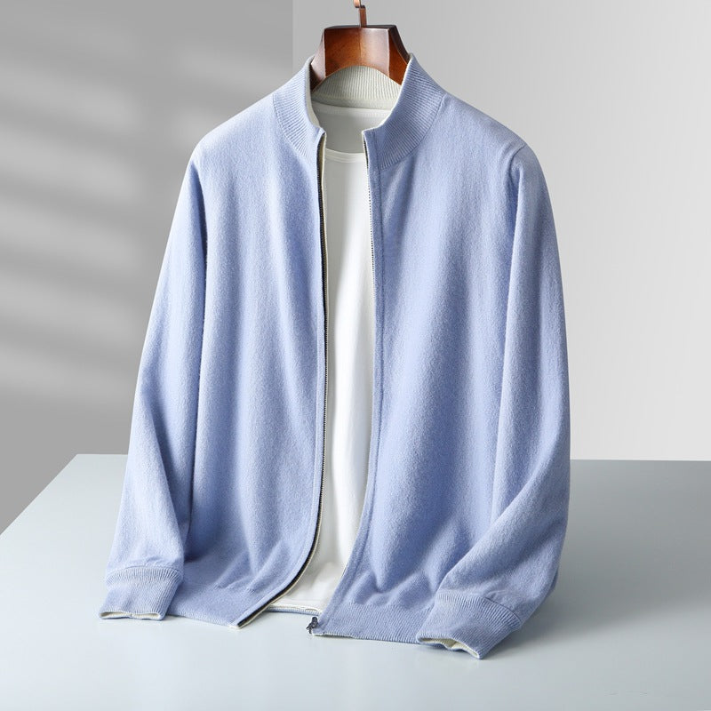 Palerno Cashmere Zip Cardigan