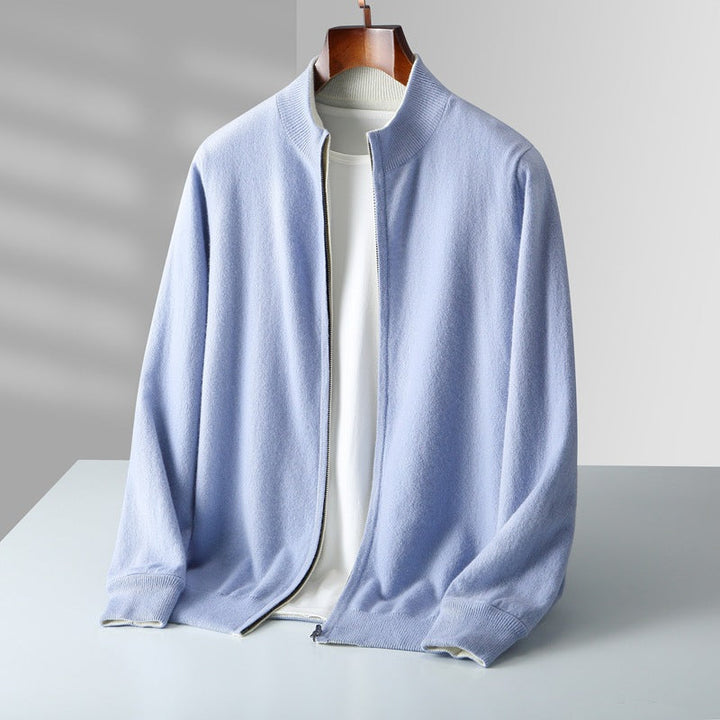 Palerno Cashmere Zip Cardigan