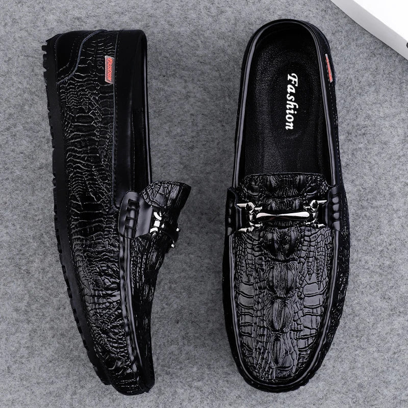 OXFORD CROCODILE BROGANS