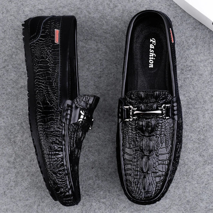 OXFORD CROCODILE BROGANS