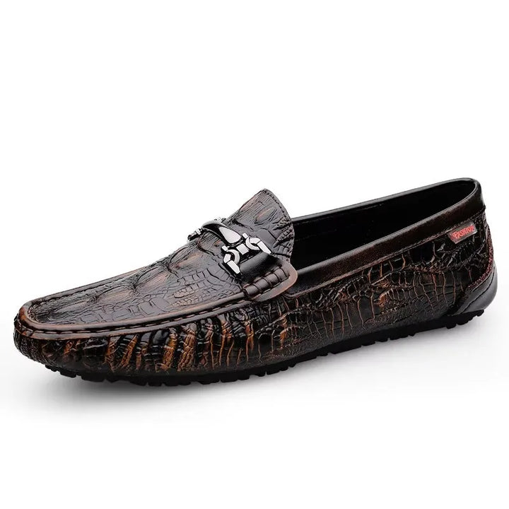 OXFORD CROCODILE BROGANS