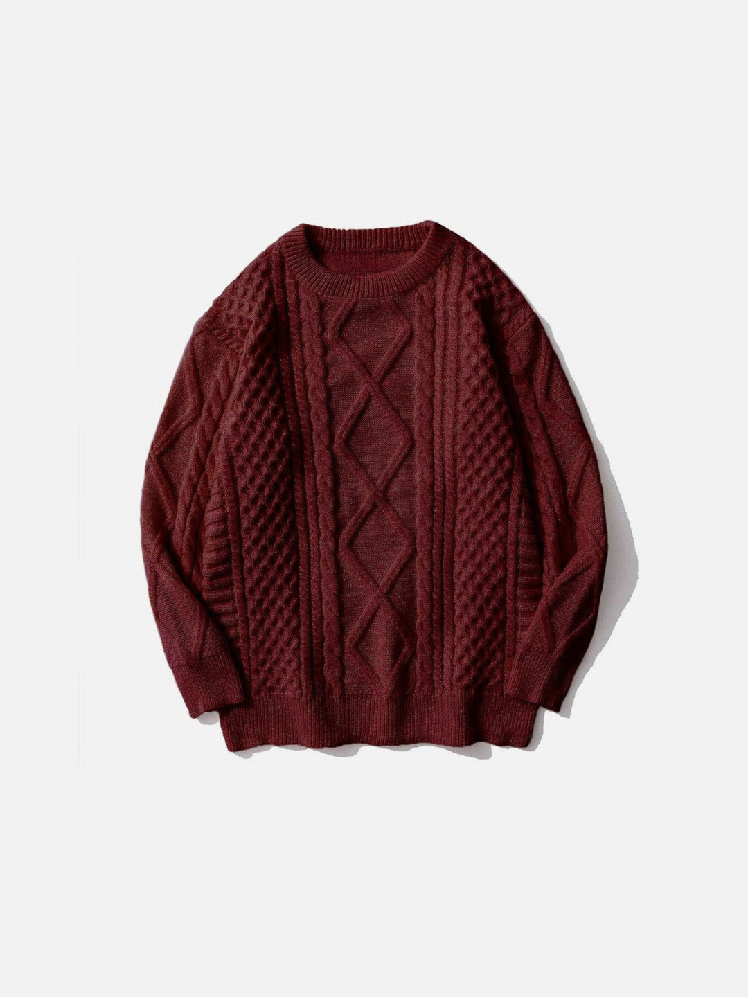 Retro 90s Cable Knit Sweater