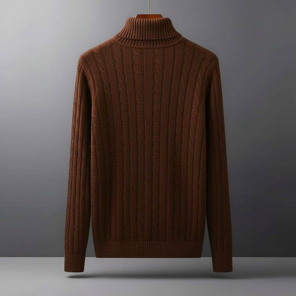 Alden Cable Turtleneck