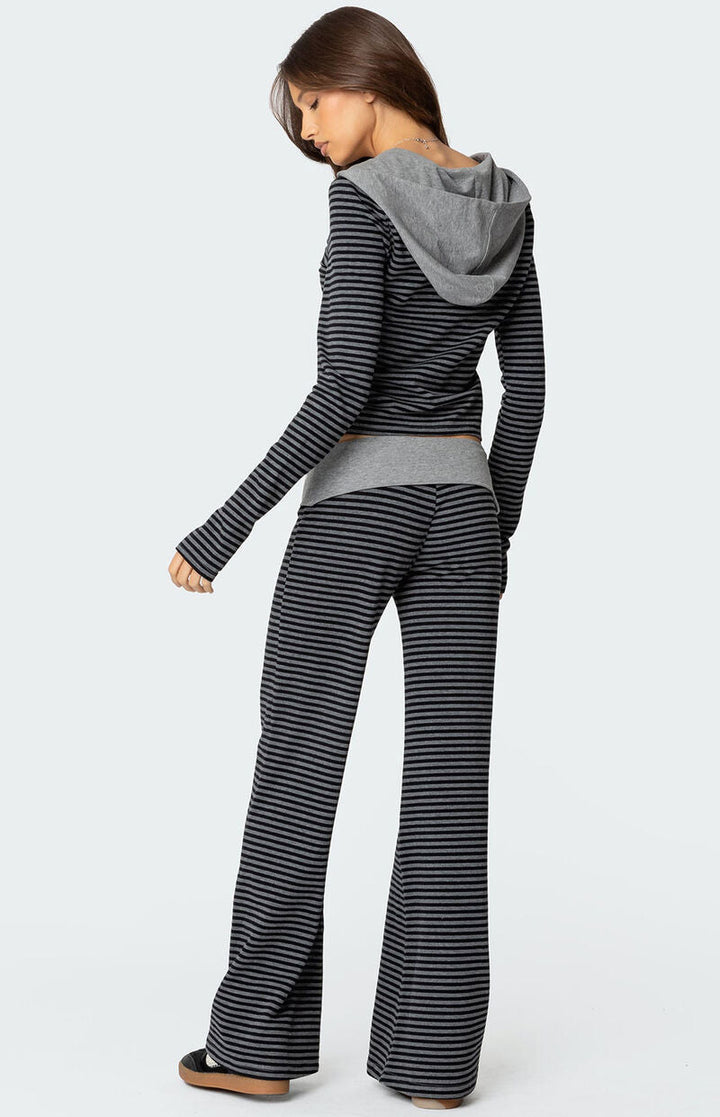 Veyra Stripe Lounge Set