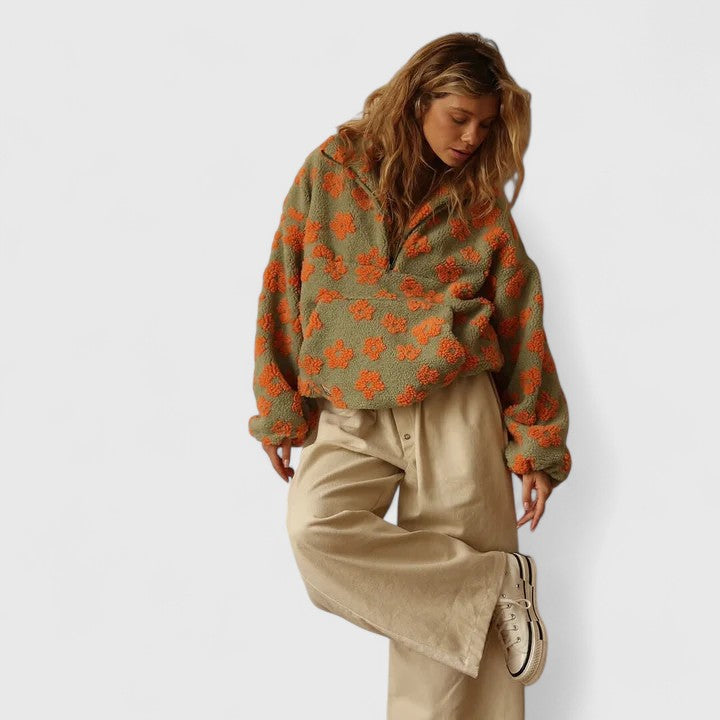 Serafine Floral Sweater