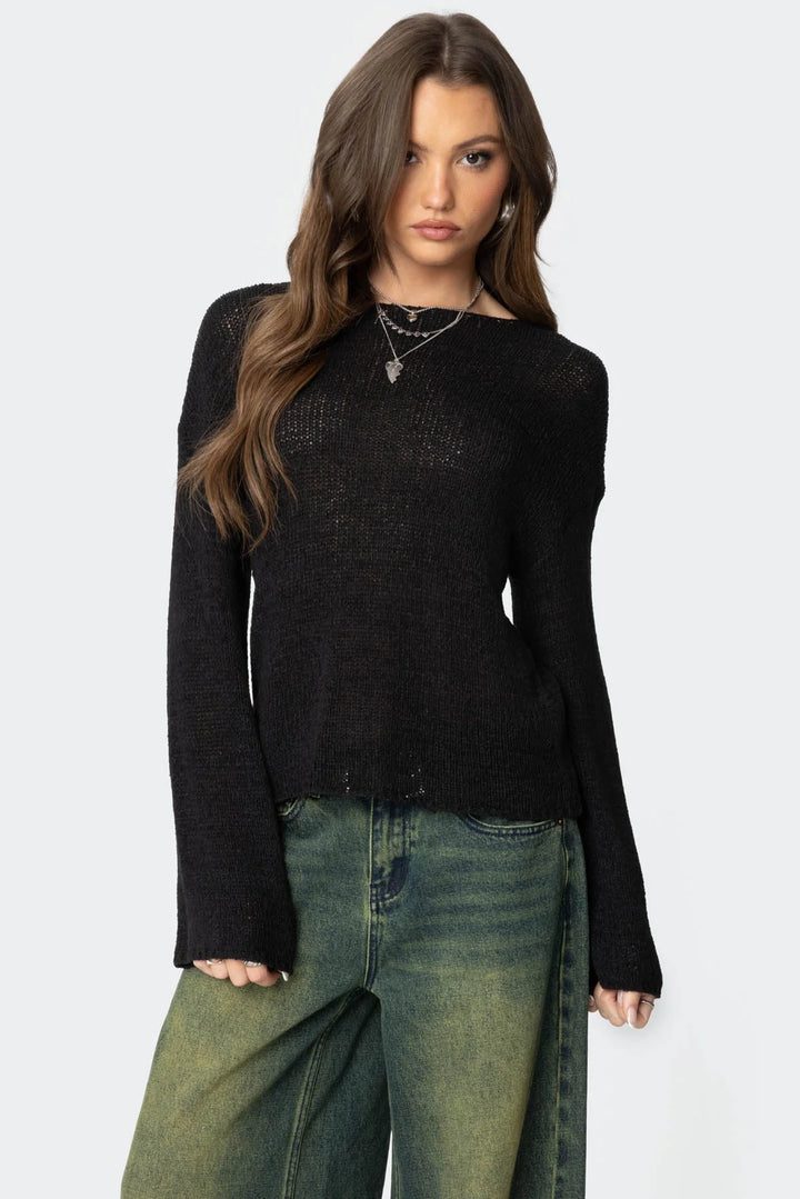 Sage Knit Relax Sweater