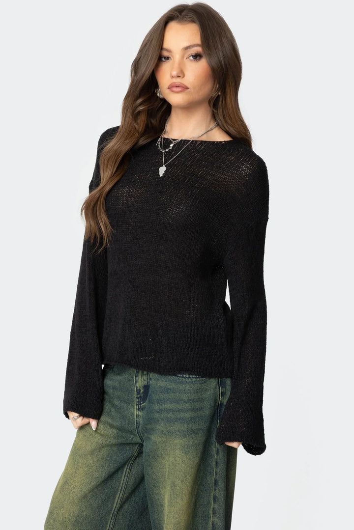 Sage Knit Relax Sweater
